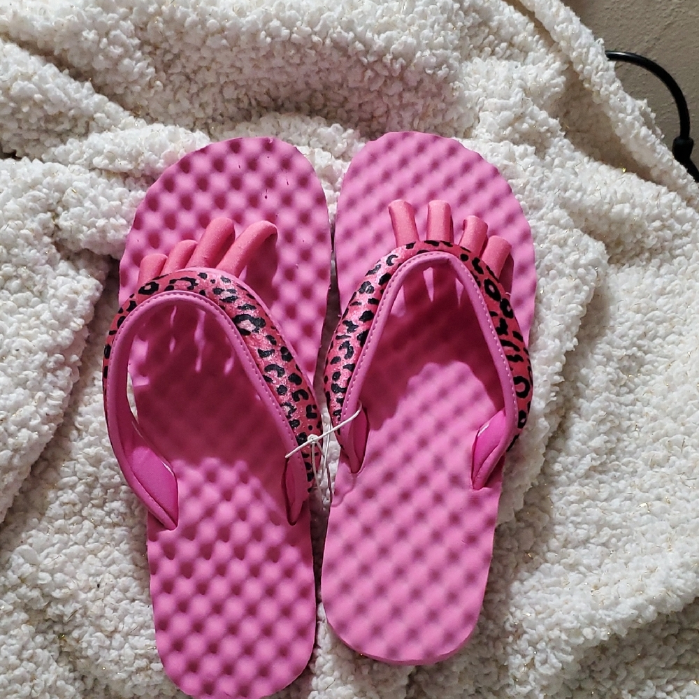 NWOT Pedi Couture Pedicure Sandals with Built In Toe Seperators